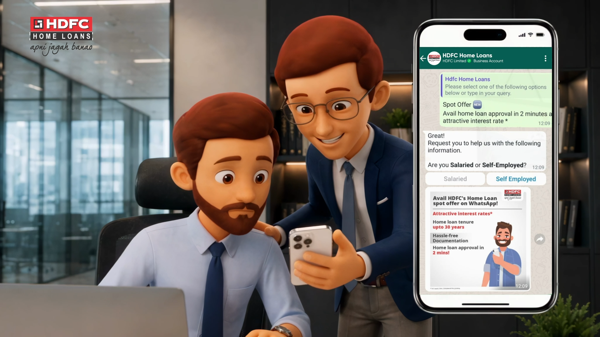 HDFC Home Loans - 3D Animation Explainer